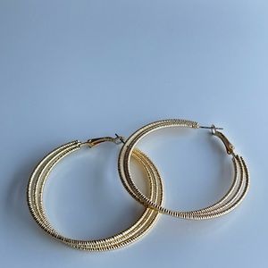 Gold Hoop Earrings